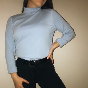 Baby Blue turtleneck❄️